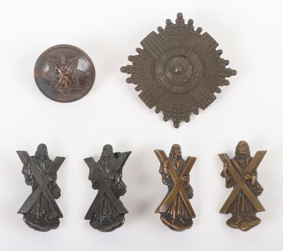 9th Territorial Battalion Royal Scots Badge Grouping