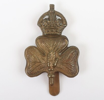 WW1 14th (Young Citizens) Royal Irish Rifles Cap Badge