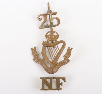 25th Service Battalion (2nd Tyneside Irish) Shoulder Title