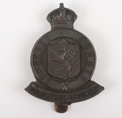 WW1 Somerset County Volunteer Regiment (V.T.C) Cap Badge