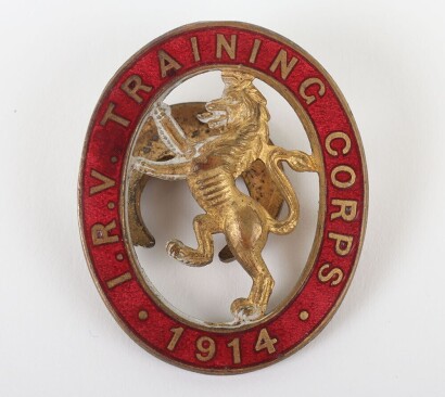 WW1 Inverness Rifle Volunteers Training Corps Lapel Badge