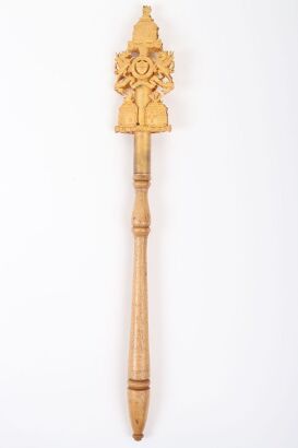 A Victorian Gilt Metal Tipstaff of the City of London&rsquo;s Lord Mayor and Sheriff&rsquo;s Committee