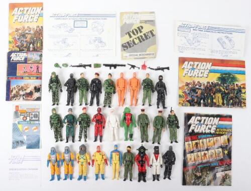 Vintage palitoy/Hasbro action man action force figures,