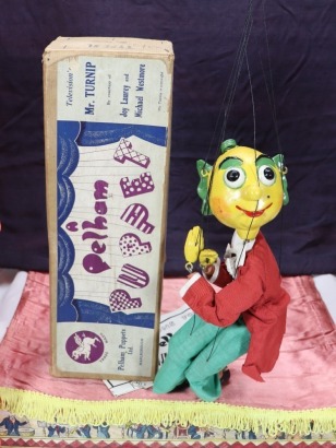 Pelham Puppet SL type Mr Turnip, 1950s,