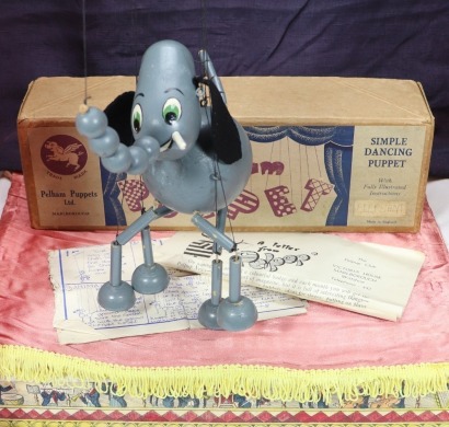 Pelham Puppet LD type Tumbo the Elephant, 1950s,