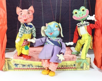 Pelham Puppets SL type Animals, 1960s,