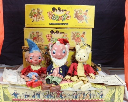 Pelham Puppets SL type Noddy and Big Ears, 1960s,