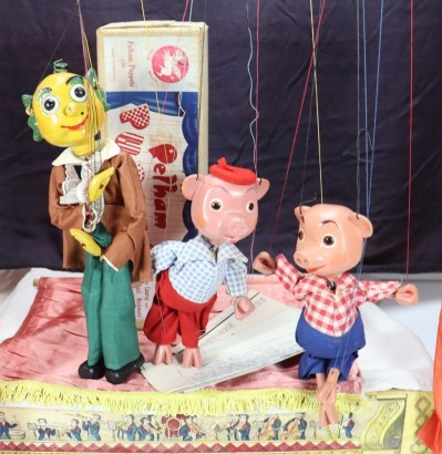 Pelham Puppet SL type Mr Turnip, 1950s,
