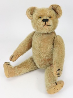A light brown mohair Schuco Teddy bear, 1920s,