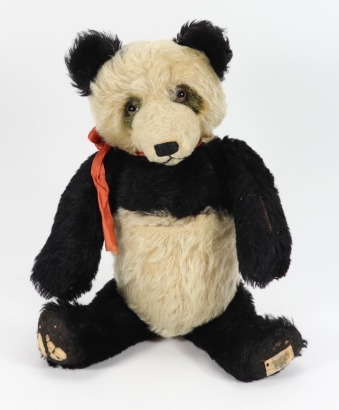 A good Chad Valley mohair Panda bear, late 1930s,