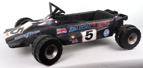 Raleigh Monza racing child’s plastic body pedal car