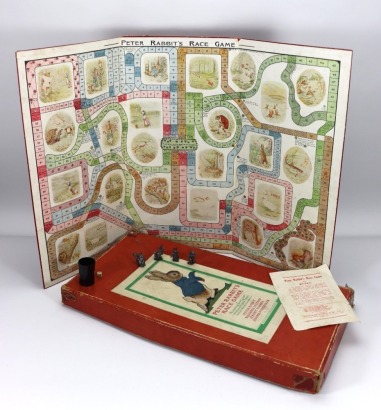 Peter Rabbit Race Game, 1920s,