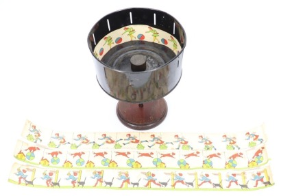 A small Childs Zoetrope, English 1930s,