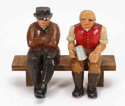 Forest Toys of Brockenhurst gentlemen quaffers, circa 1930,