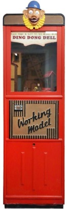 A unique Bollands (British) floor standing Penny in the Slot 'Ding Dong Dell' Arcade working model, 1950s,