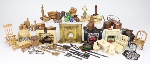 Collection of Dolls House miniatures,