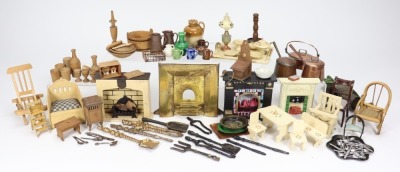 Collection of Dolls House miniatures,
