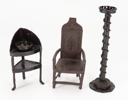 Westacre dolls house furniture, 1926,