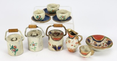 Westacre metal painted dolls house miniatures, 1926,
