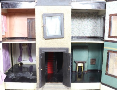The 'Mc Rae' family dolls house and contents, 1920s, - 3