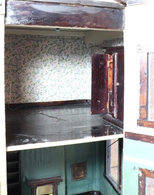 The 'Mc Rae' family dolls house and contents, 1920s, - 4
