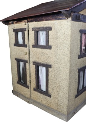 The 'Mc Rae' family dolls house and contents, 1920s, - 8