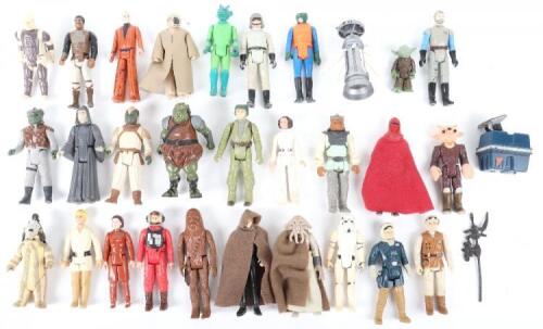 Thirty LOOSE 1ST -2ND-3RD WAVE VINTAGE STAR WARS FIGURES