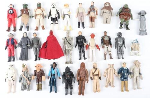 THIRTY LOOSE 1ST -2ND-3RD WAVE VINTAGE STAR WARS FIGURES