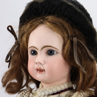&lsquo;Le Parisien&rsquo; Jules Steiner A bisque head Bebe doll, size 15, French circa 1895, - 2