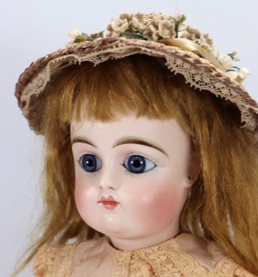 A Francois Gaultier (for Pintel & Godchaux), bisque head Bebe doll, French circa 1890 - 2