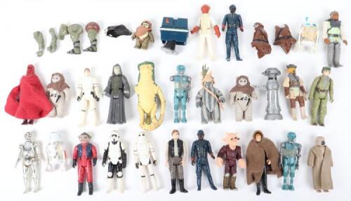 THIRTY LOOSE 1ST -2ND-3RD WAVE VINTAGE STAR WARS FIGURES