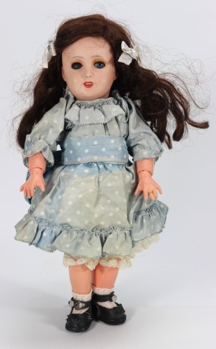A Unis France Bleuette 301 bisque head doll, French 1916-1922,
