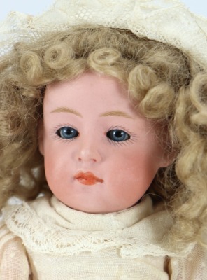 A rare small size Gebruder Heubach 6970 bisque head character doll, Gerrman circa 1910, - 2