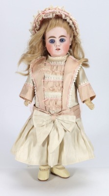 A Bahr & Proschild 204 bisque head doll, German circa 1910,