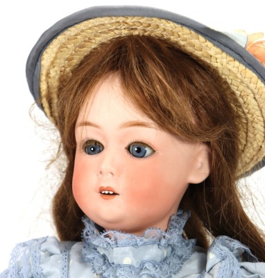 A Gebruder Heubach 8192 bisque head doll, German circa 1910, - 2