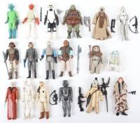 Eighteen LOOSE 1ST -2ND-3RD WAVE VINTAGE STAR WARS FIGURES