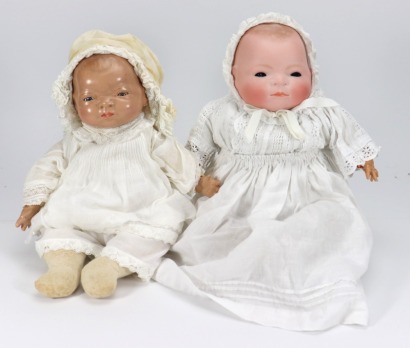A Grace Putnam 'Bye-Lo' bisque head Baby doll, German 1920s