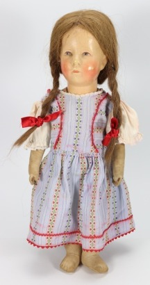 A Kathe-Kruse 'The German Child' doll, German 1950s