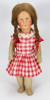 A Kathe-Kruse 'The German Child' doll, German 1950s