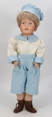 Reproduction Kammer & Reinhardt 114 bisque head doll,