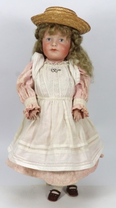 Reproduction Kammer & Reinhardt 114 bisque head doll,