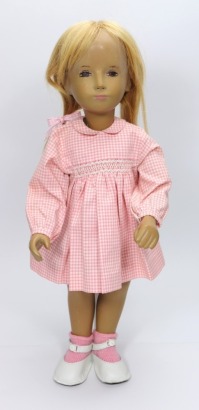 A rare Sasha Morgenthaler Studio portrait doll, Swiss circa 1960,