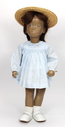 A rare Sasha Morgenthaler Studio portrait doll, Swiss 1972,