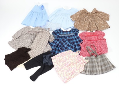 Collection of Dolls clothes for Sasha dolls,