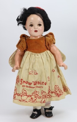 A Shirley Temple composition doll by Ideal, American 1935-40,