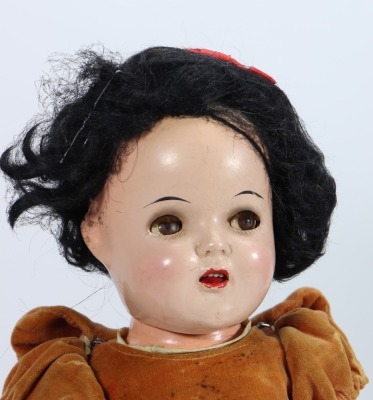 A Shirley Temple composition doll by Ideal, American 1935-40, - 2