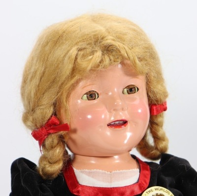 A Shirley Temple 'Heidi' composition doll by Ideal, American 1935-40 - 2