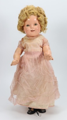 A Shirley Temple composition 'Princess' doll by Ideal, American 1935-40