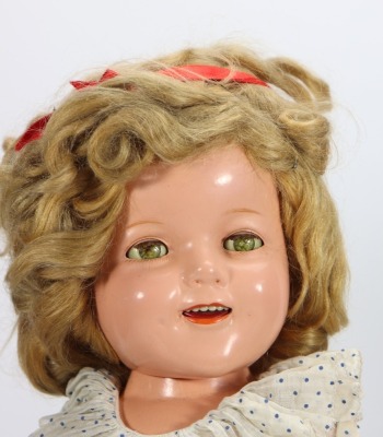 A Shirley Temple composition doll by Ideal, American 1935-40 - 2