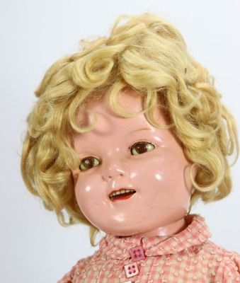 A Shirley Temple composition doll by Ideal, American 1935-40 - 2